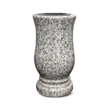 Kamena vaza Bianco Sardo, V4, 28x15 cm